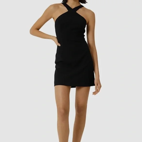 French Connection | Dresses | French Connection Womens Twist Front  Sleeveless Cocktail And Party Dress | Poshmark